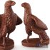 wooden eagle sculpture - Thumbnail 1
