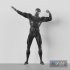 Man Muscle Pose Mannequin - Thumbnail 3