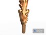 3D Leave Carving Plaster Molding Decoration 3 - Thumbnail 3