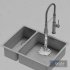 Mythos Myx sink-with faucet and water - Thumbnail 4