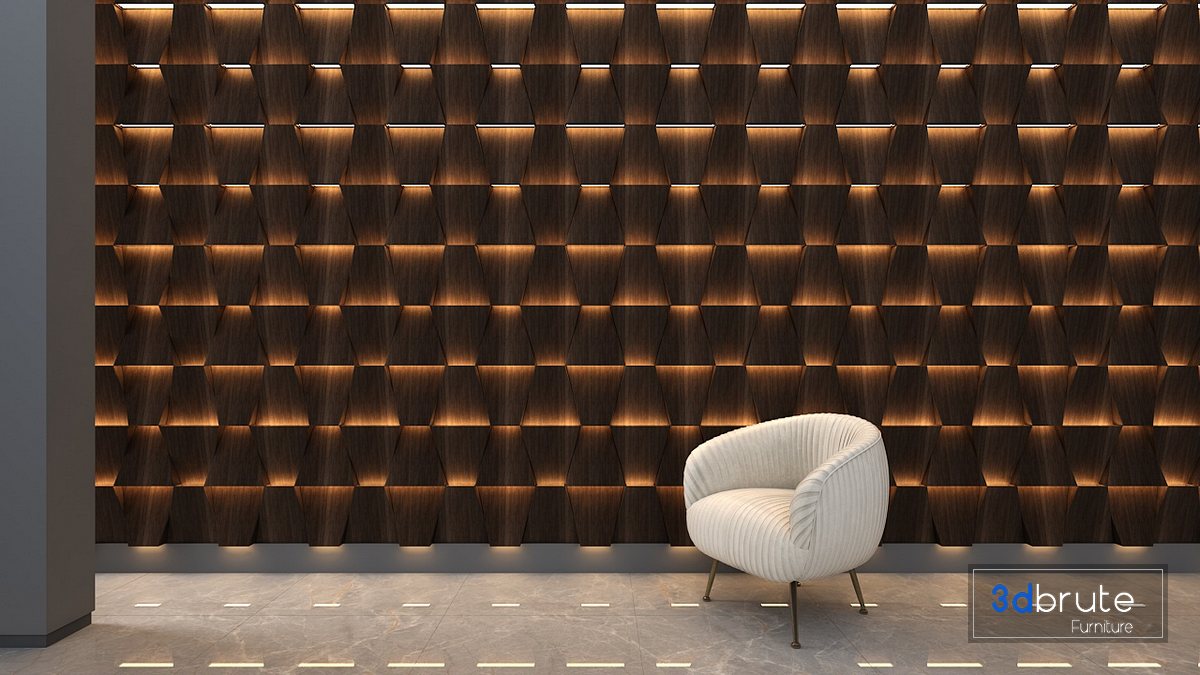 3d plaster wall panel 17 Image 1