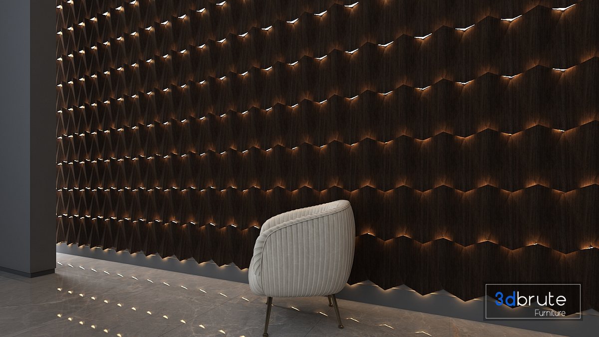 3d plaster wall panel 20 Image 3