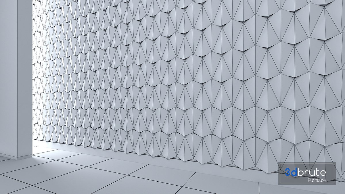 3d plaster wall panel 20 Image 5