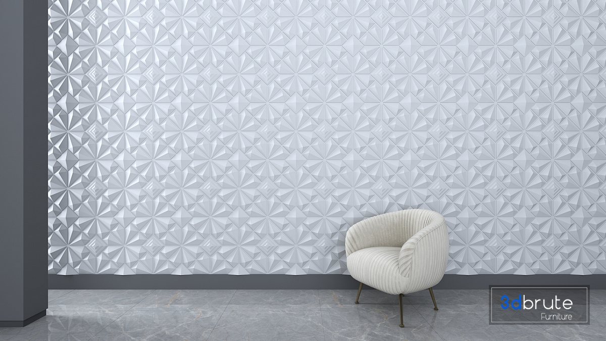 3d plaster wall panel 21 Image 1