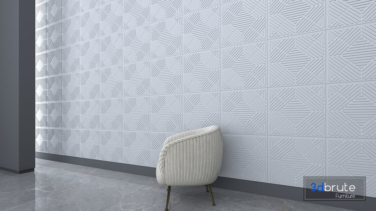 3d plaster wall panel 23 Image 1