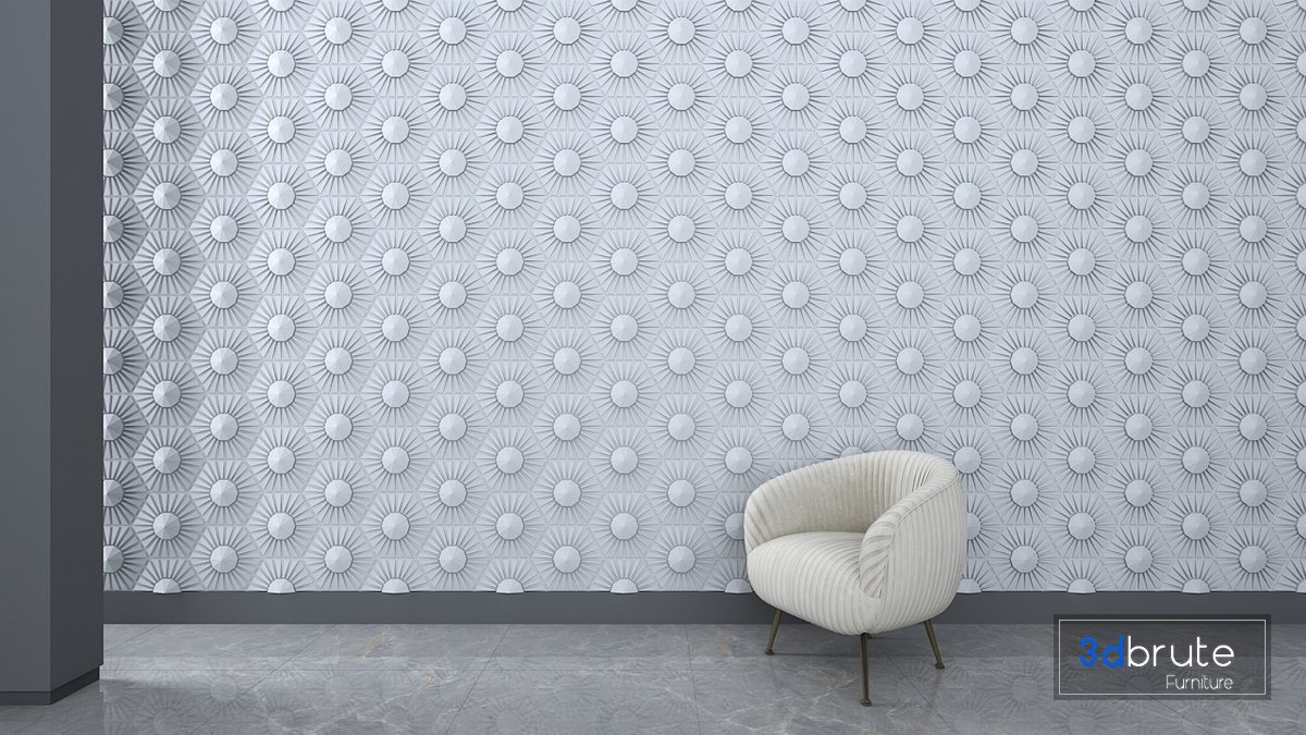 3d plaster wall panel 24 Image 1