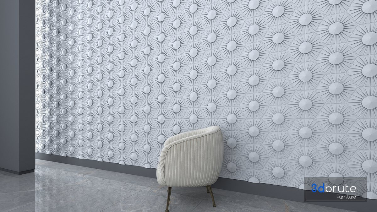 3d plaster wall panel 24 Image 2