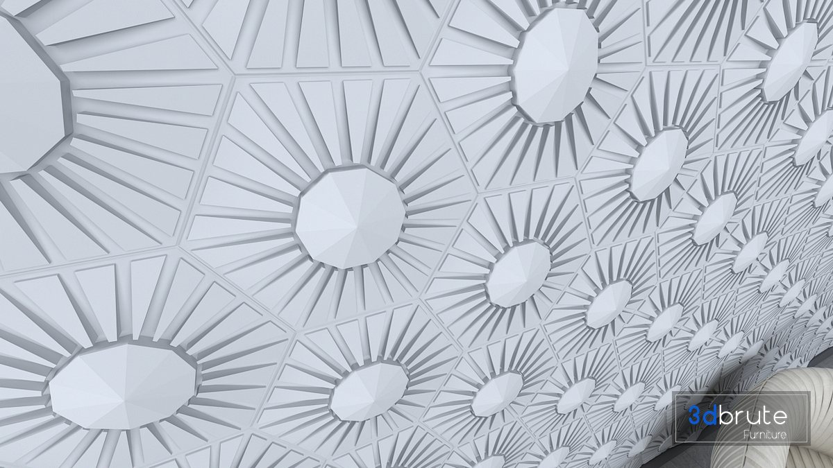 3d plaster wall panel 24 Image 6