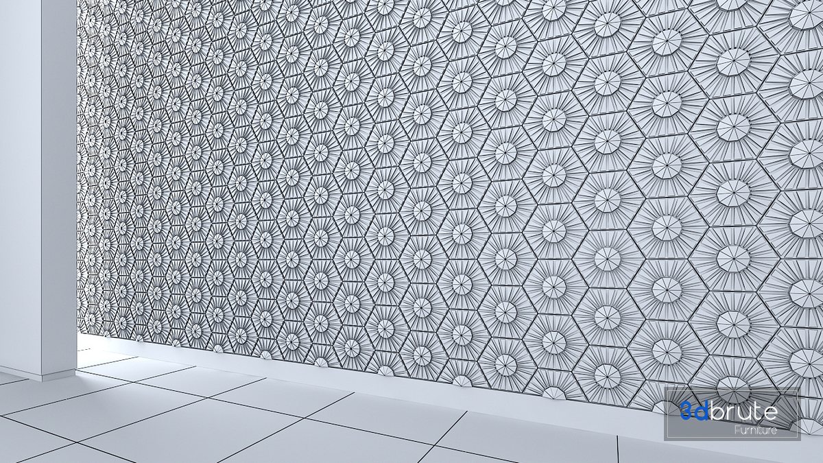 3d plaster wall panel 24 Image 5