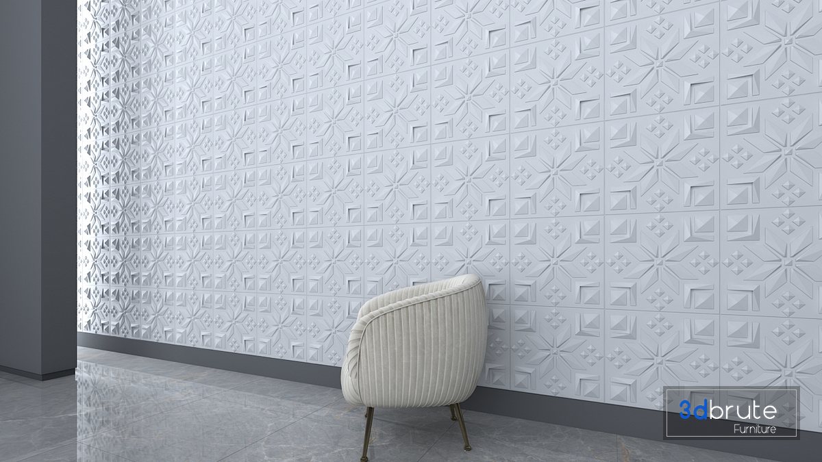 3d plaster wall panel 25 Image 4