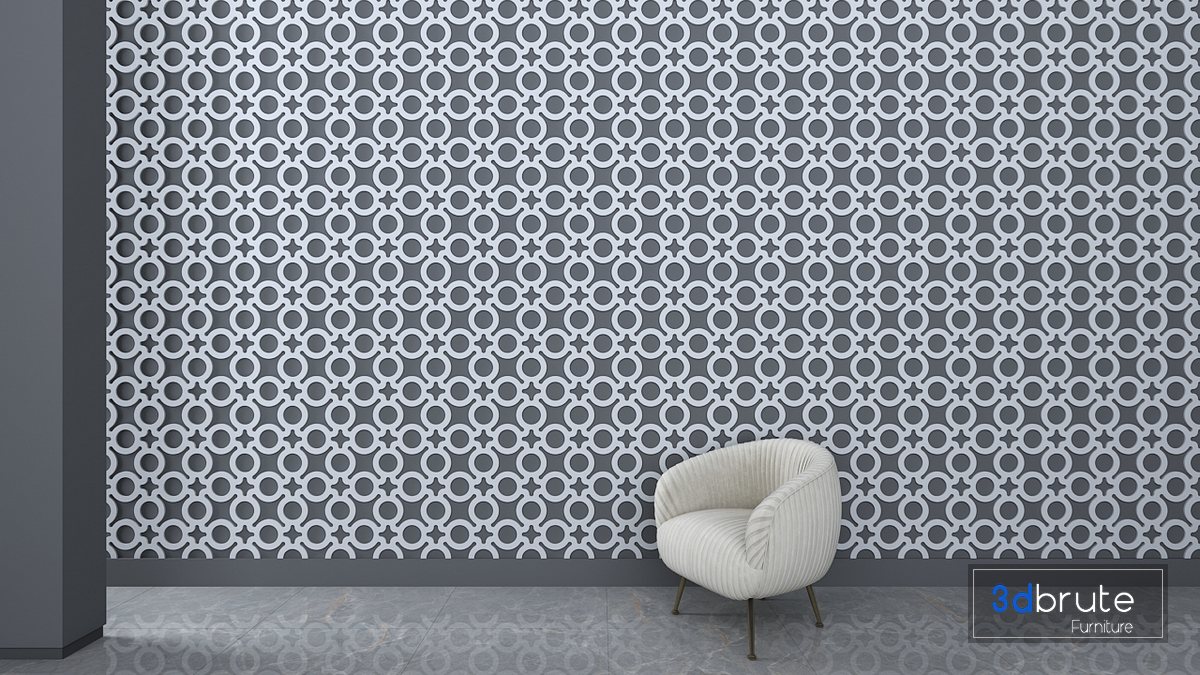 3d plaster wall panel 27 Image 2