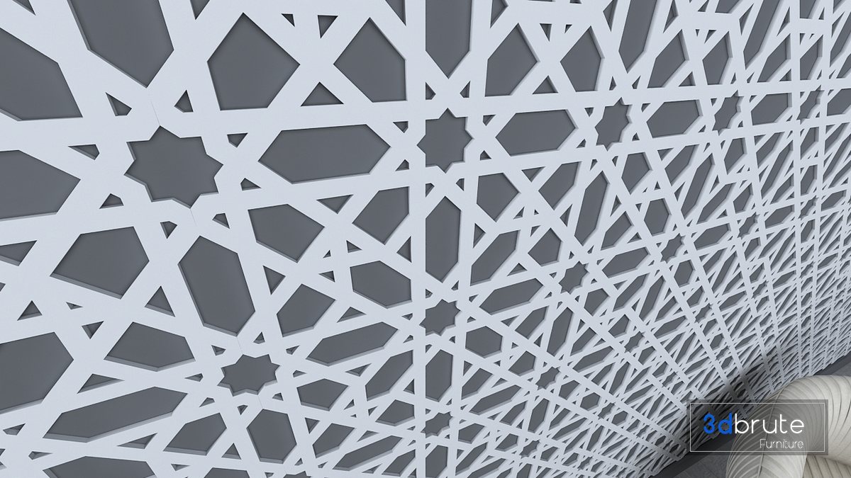 3d plaster wall panel 28 Image 1