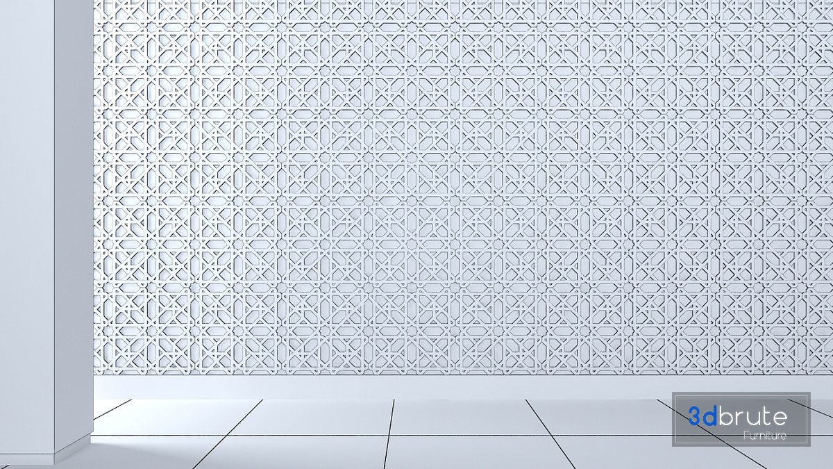 3d plaster wall panel 28 Image 3