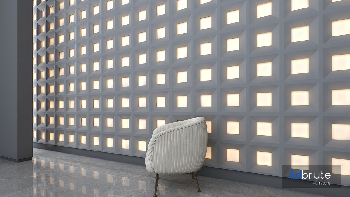 3d plaster wall panel 30 Image 2