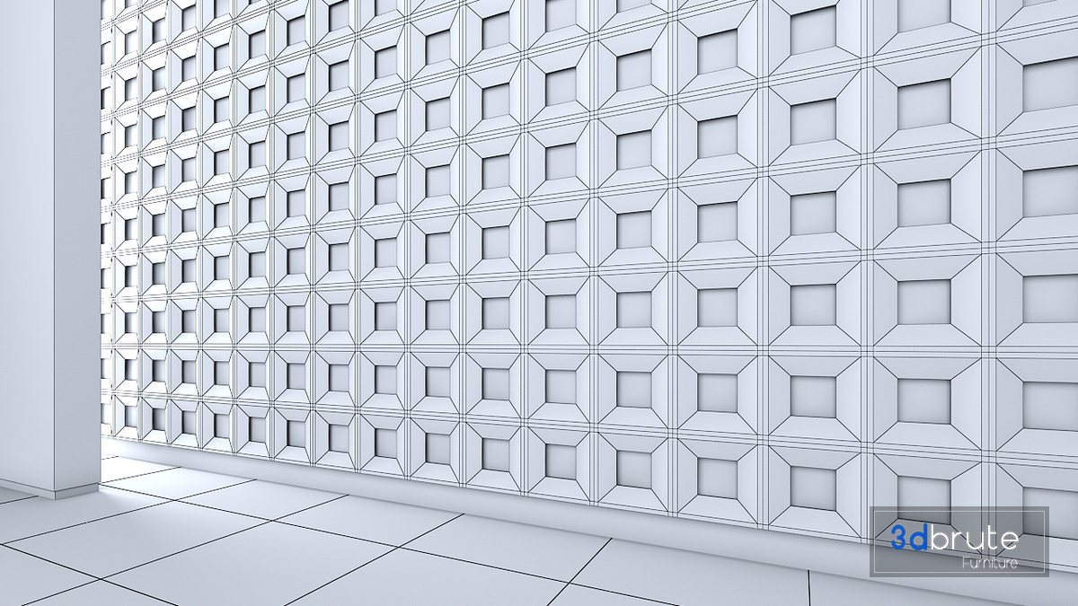 3d plaster wall panel 30 Image 6