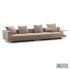 Minotti Connery Leather Sofa - Thumbnail 4