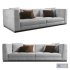 minotti blazer fabric sofa III - Thumbnail 2
