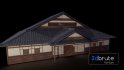 Japanese traditional House Model with Interior - Thumbnail 23