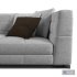 minotti blazer fabric sofa III - Thumbnail 4