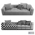 minotti blazer fabric sofa II - Thumbnail 7