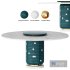 Mezzo Collection Kirk Dining Table - Thumbnail 3