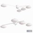 Ceiling Lamp by Angelo Lelli Style 4 Opalines Chandelier Mila GU106 - Thumbnail 2