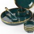 Dishes set in green - Thumbnail 2