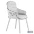 Nordic Artificial Leather Dining Chair - Thumbnail 7
