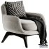 BELT Fabric armchair By Minotti - Thumbnail 3