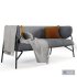 Samurai small sofa by Rossin - Thumbnail 6