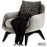 BELT Fabric armchair By Minotti - Thumbnail 6