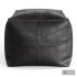 Vintage Leather Pouf - Thumbnail 5