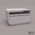 Wooden Night Stand 3d Model - Thumbnail 5