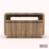 Wooden Night Stand 3d Model - Thumbnail 2