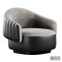 TWIBE Swivel armchair - Thumbnail 1