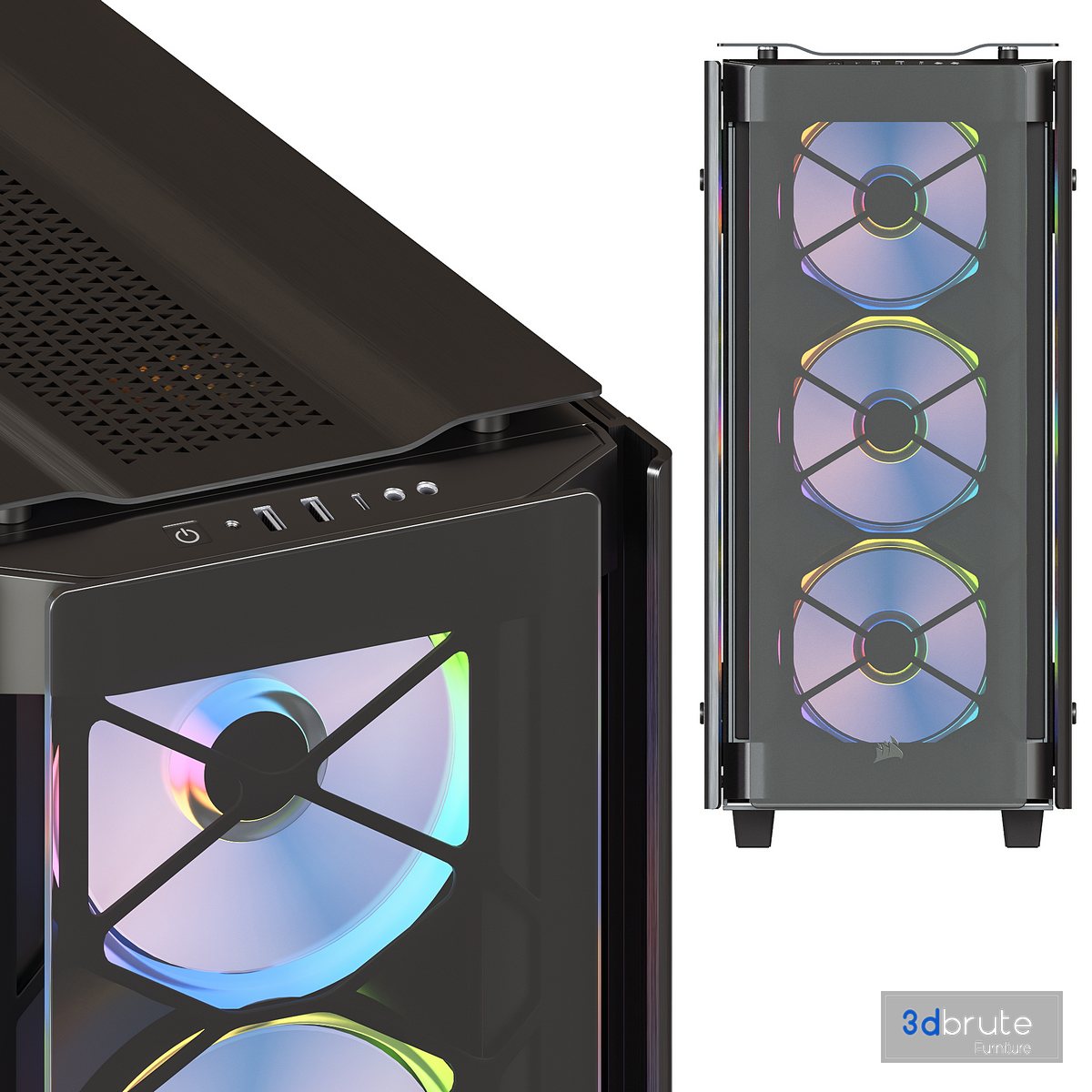 Obsidian Series 500D RGB PC SE Case Image 2