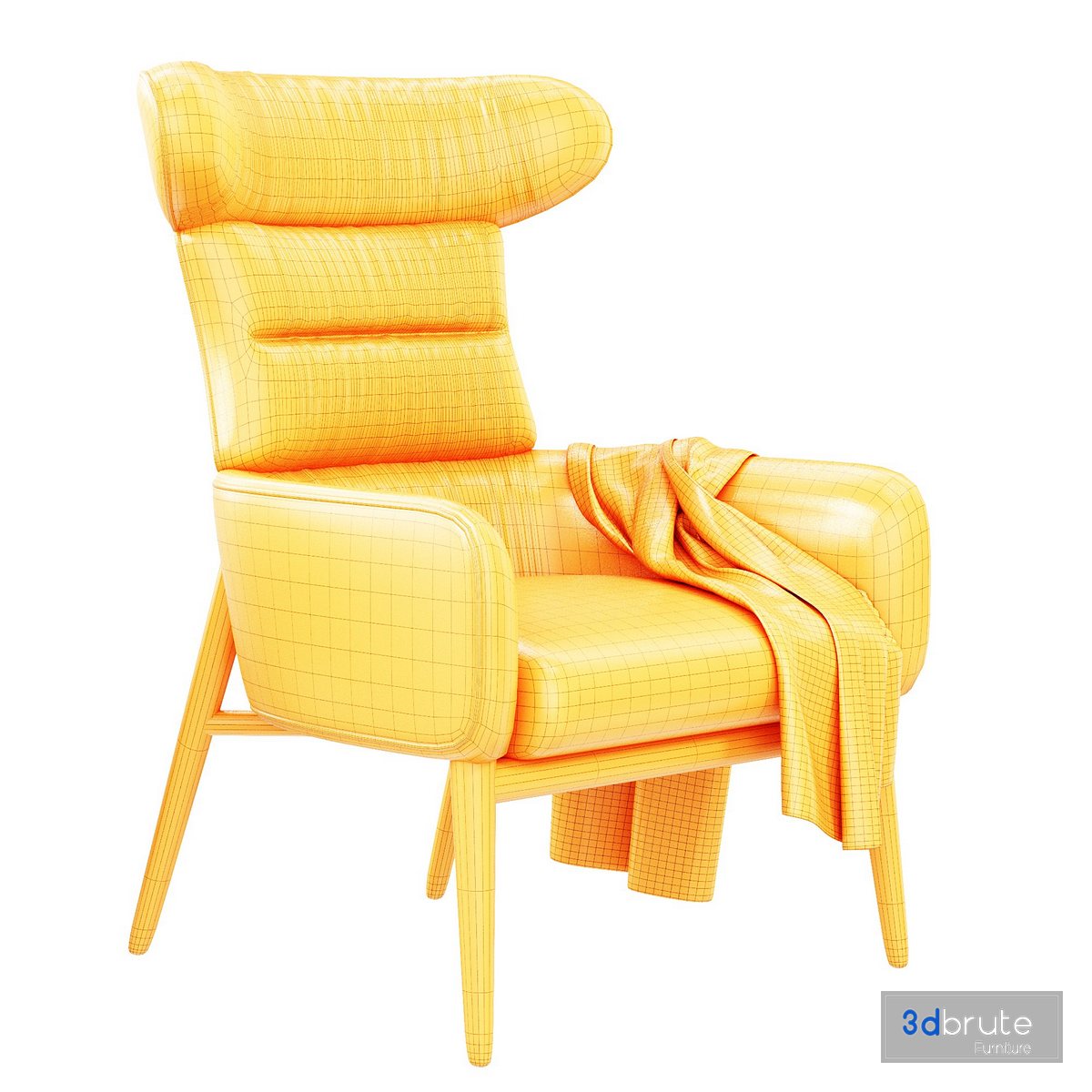 BEATRIX Fabric armchair Image 6