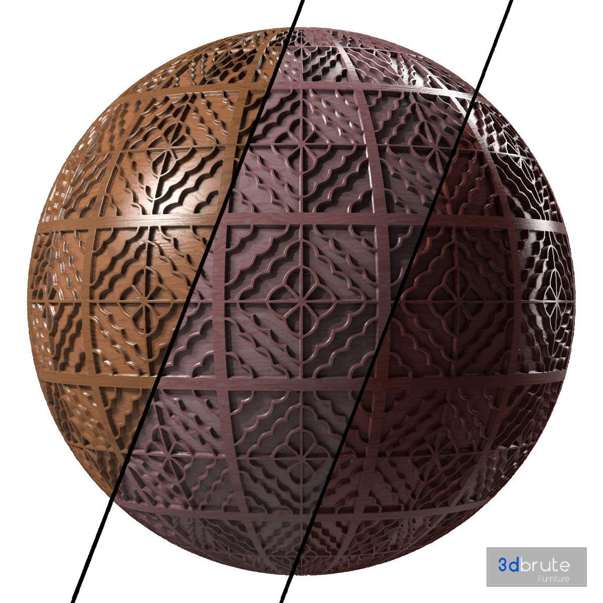 Wood Materials 15- Decorative Wood panel-Seamless-Pbr-4k Image 3
