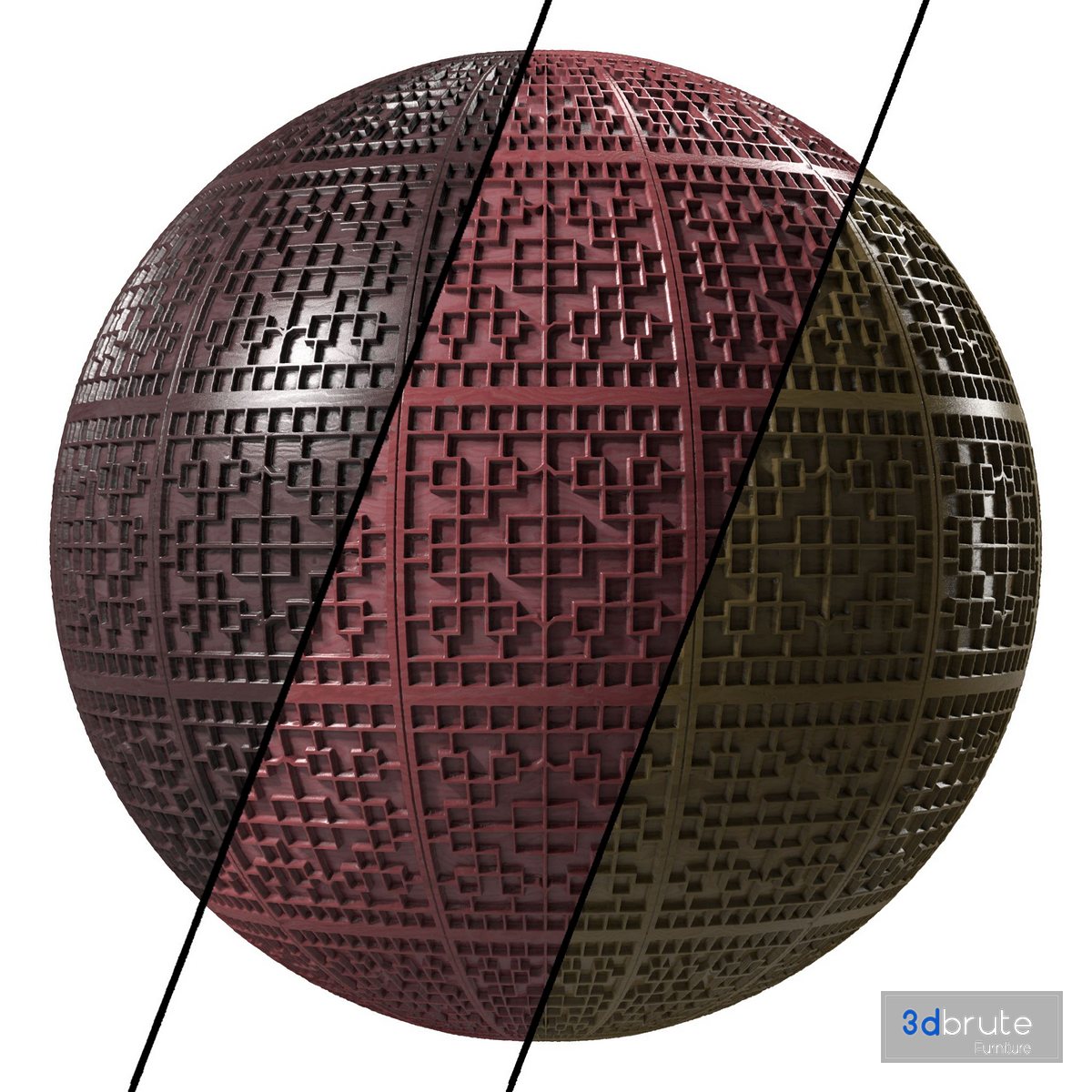 Wood Materials 16- Decorative Wood panel-Seamless-Pbr-4k Image 3