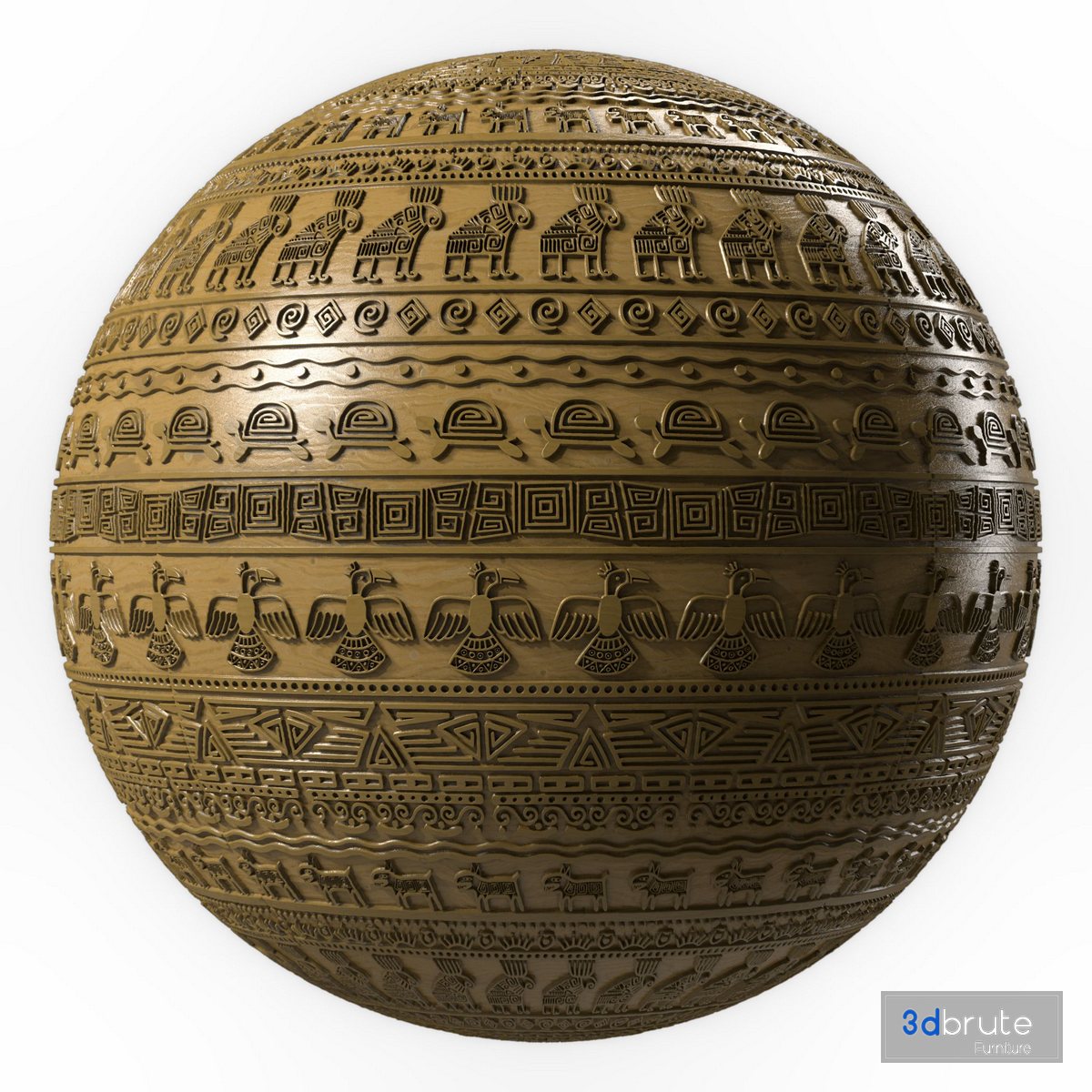 Wood Materials 17- Decorative Wood panel-Seamless-Pbr-4k Image 8