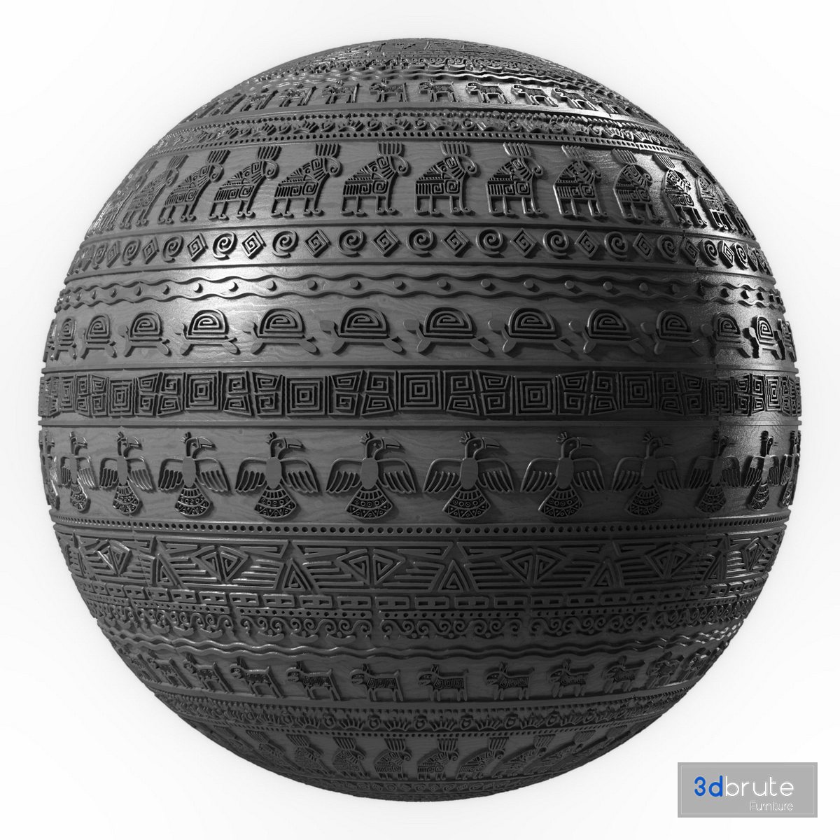 Wood Materials 17- Decorative Wood panel-Seamless-Pbr-4k Image 7