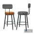 Bar stool in retro style - Thumbnail 2