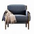 TIMES LOUNGE Fabric armchair - Thumbnail 4