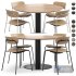 Pavilion AV1 Chair In Between SK12 Table - Thumbnail 1
