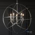 Ballard Design Beau Orb Chandelier Antique Silver- Bronze- Champagne - Thumbnail 5