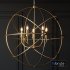 Ballard Design Beau Orb Chandelier Antique Silver- Bronze- Champagne - Thumbnail 3