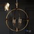 Casa Florentina Lando Orb 4-Light Chandelier - Thumbnail 1
