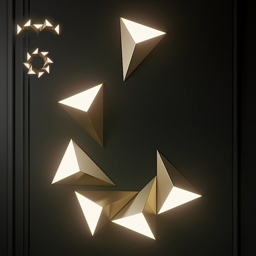 TETRA WALL LIGHT By CVL Luminaires