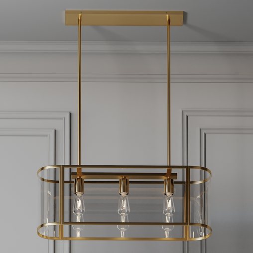 West Elm – Trough Chandelier 30 inch