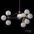 The Future Perfect – 3-SIDED MODO CHANDELIER 10 GLOBES – 3 Colors - Thumbnail 4